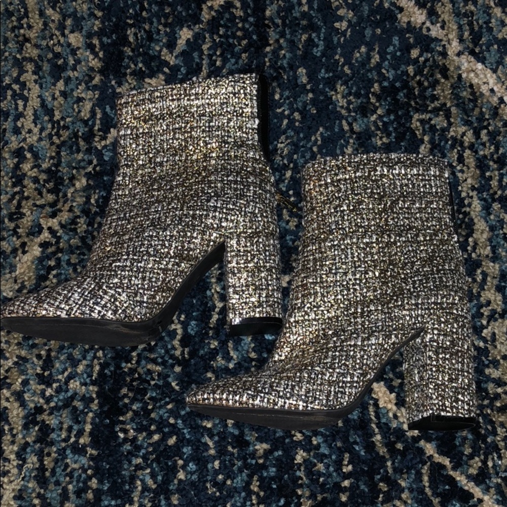 Jessica Simpson Tweed Booties